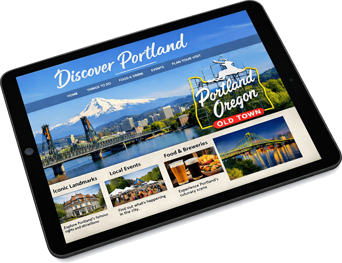 Web design services in Portland