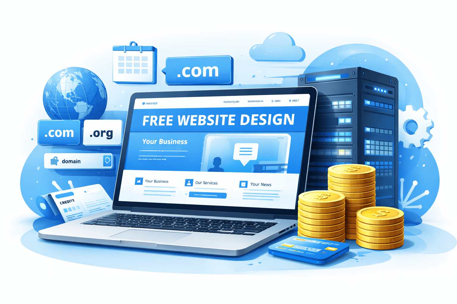 Basic Website Design & Hosting